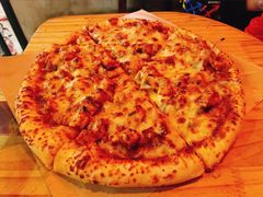 烤鸡肉比萨-五棵松火鬼披萨