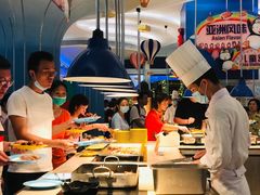 自助取餐区-帝企鹅自助餐厅•儿童岛•真企鹅(长隆企鹅酒店)