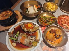 -草家酱蟹炭火烤肉店(珲春南路一店)