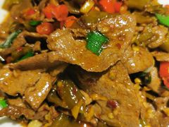 酸辣椒炒猪肝-建辉湖南土菜馆(南大街店)