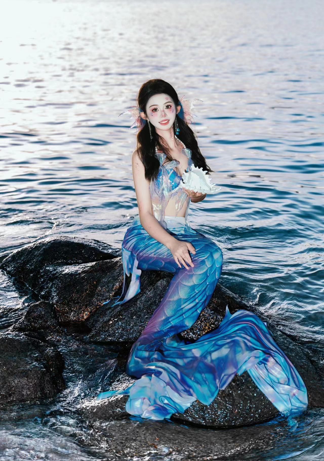 都给我去后海拍这家人鱼公主!