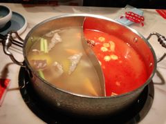 麻辣鸳鸯锅-左庭右院鲜牛肉火锅(汇智广场店)