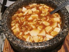 石锅鸡汤豆腐-绿茶餐厅(乐峰广场店)