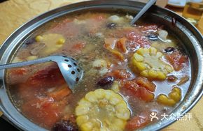 Steamed Chicken with Fresh Papaya