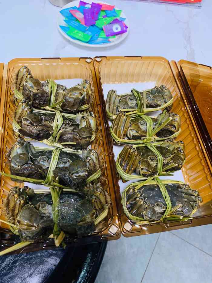 蟹状元大闸蟹 海鲜大礼包(烟台店)-"店内环境很好,大闸蟹很新鲜,是
