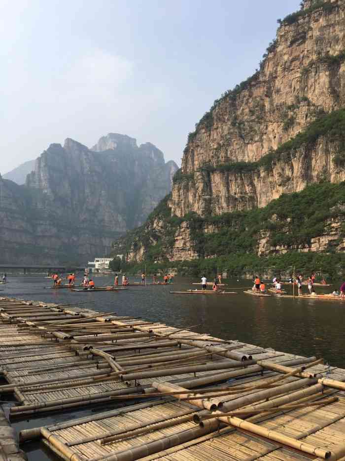 天禄山景区-"农家乐套餐里包含的竹筏票.十渡这一串数.