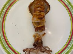 炉火烤笔管鱼-开海·红岛海鲜虾水饺(石老人店)