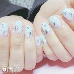 -孔雀手美甲美睫护理