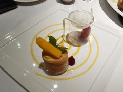 法式芒果拿破仑佐椰香冰激凌-王品台塑牛排(成都万象城店)