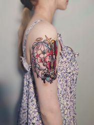 -幸运7纹身刺青Lucky7tattoo