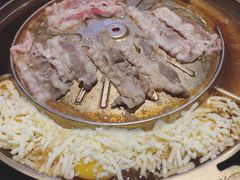 水煎肉-猪啊牛呀羊啊铜盘烤肉(正大广场店)