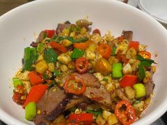 萝卜干炒腊肉-建辉湖南土菜馆(南大街店)