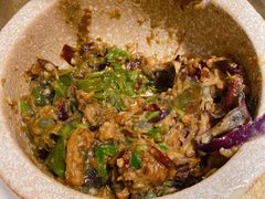 皮蛋辣椒擂茄子-炊烟小炒黄牛肉(中心印象城店)