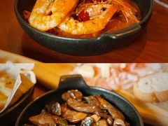 西班牙铁板蒜香大虾-Laures·月桂西班牙碳烤餐厅(十尚坊店)