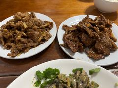 孜然羊肉-清真宏玉祥黄门脸餐厅(华荫东里店)