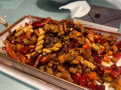 红油辣子鸡-湖锦酒楼·32年地道湖北菜(光谷店)