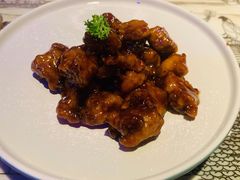 雪花糖醋里脊-绿茶餐厅(乐峰广场店)