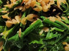 香酥虾皮丝瓜尖-小吊梨汤·北京菜·烤鸭(鸟巢店)