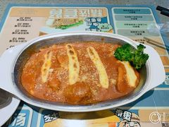 焗鸡扒饭-大头力茶餐厅(花都融创茂店)