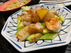 瑶柱酱爆带子虾球-誉八仙酒楼(静安大悦城店)