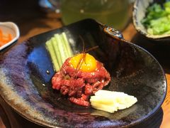 生拌牛肉-炎蔵牛舌烤肉