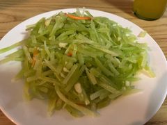 青笋丝-玫瑰红烤羊排(北新桥三条店)