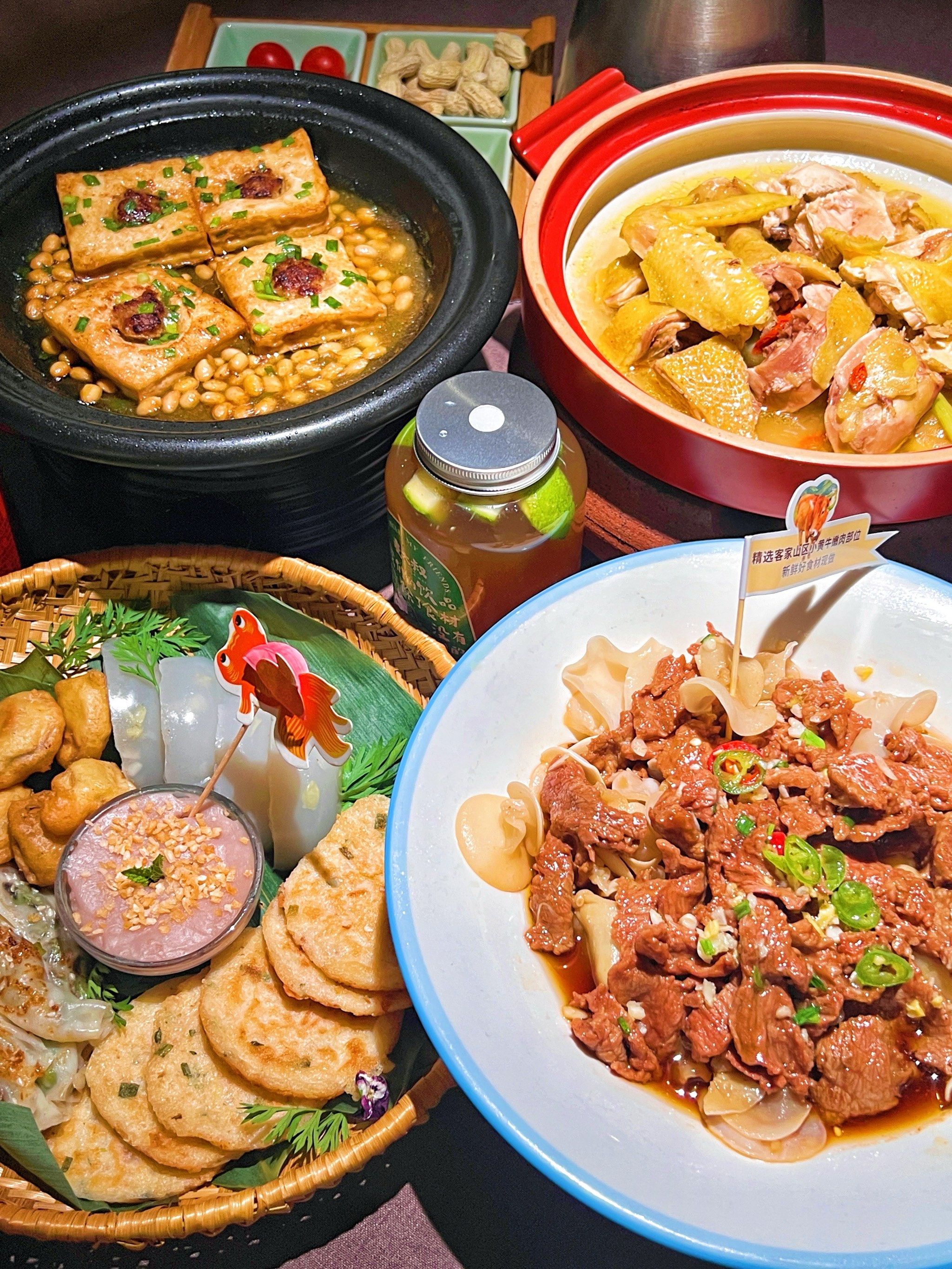 我愿称之为福州📍客家菜tian花板👍