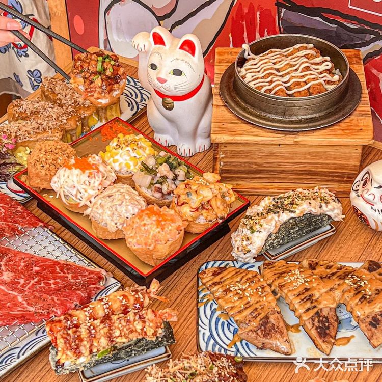 朋友们！成都终于也有油豆腐寿司了🍣好好吃