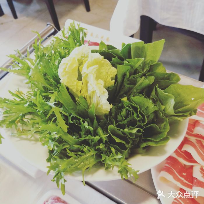 常赢三兄弟·清真涮肉(常营店)蔬菜拼盘图片