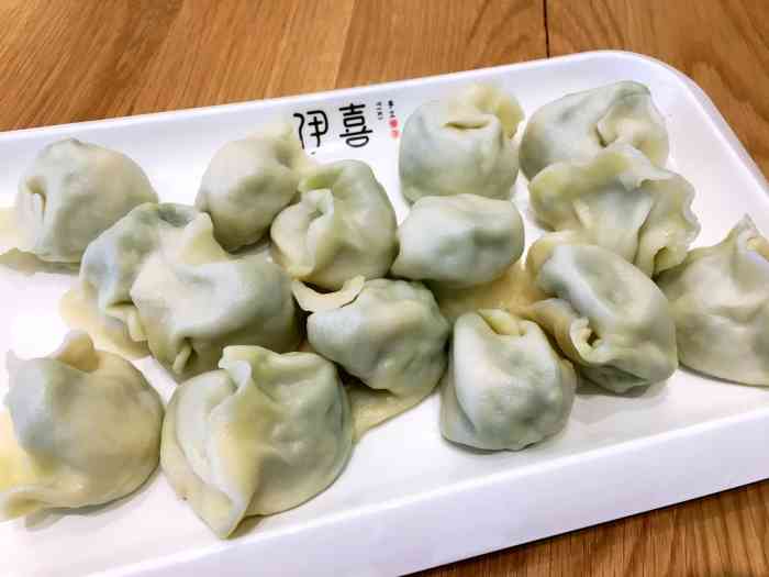 伊喜手工饺子-"面条挺好吃的量大汤汁浓中午人很多需.