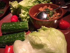 傣族生菜包肉-花马天堂云南餐厅 Lost Heaven(高邮路店)
