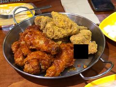 双拼炸鸡半半-BHC炸鸡(明洞总店)