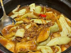 雪花牛肉茄子煲-江南雅厨(李公堤店)