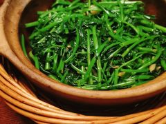 虾酱空心菜-熠盛·本帮菜Bistro(永嘉路店)