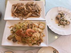 海鲜炒年糕-金海湾海鲜排档(朱家尖店)