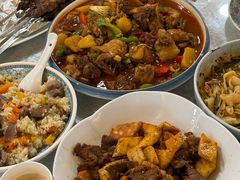 干煸馕炒肉-汗腾格里·风味餐厅(新疆驻京办店)