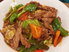 黑胡椒牛肉炒面-台北楚楚园馅饼粥(虹桥南丰城店)