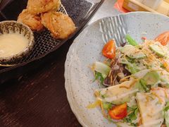 牛油果三文鱼沙拉-白石的深夜食堂(大上海店)