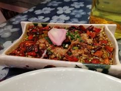 水煮肉片-蘑菇私房菜小馆(杨家坪西城天街店)