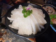 极品空运嫩竹荪-老牌坊云南鱼豆花火锅(哈西万达店)