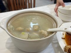 冬瓜鱼丸汤-悦宾饭馆(翠花胡同店)