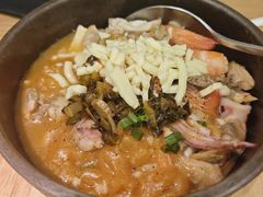 虾汤海鲜芝士焗豆腐锅-沼津港精致料理·寿喜烧·烧鸟(青浦宝龙广场日料榜单店)