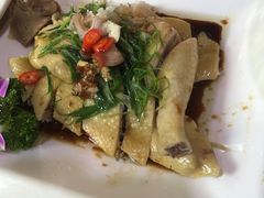 红葱头淋鸡-百合海鲜酒楼(白云东平店)