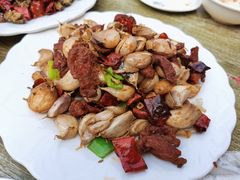 烤蒜爆酥肉-天添纸包鸡家常菜