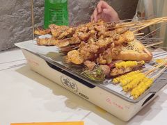 -宝记烧烤·碳锅羊肉·羊蝎子火锅·夜食社(文体路创始店)