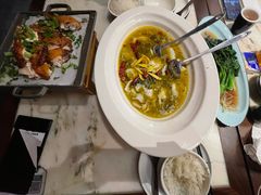 金汤酸菜鲈鱼-绿茶餐厅(深圳龙华天虹购物中心店)