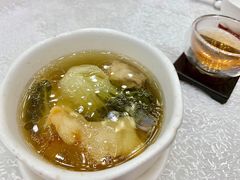 菜胆瑶柱炖花胶-龙的酒楼·手工早茶·顺德菜(近良路店)