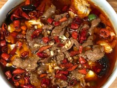水煮牛肉-伴鱼烤货东北菜(雅仕铭苑店)