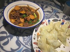 野生茨菇雪花牛肉-香阁餐厅·常州菜·常州菜代表品牌(新北奥体店)