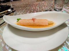 上汤焗酿蓝天使虾白露筍-8餐厅(新葡京酒店)